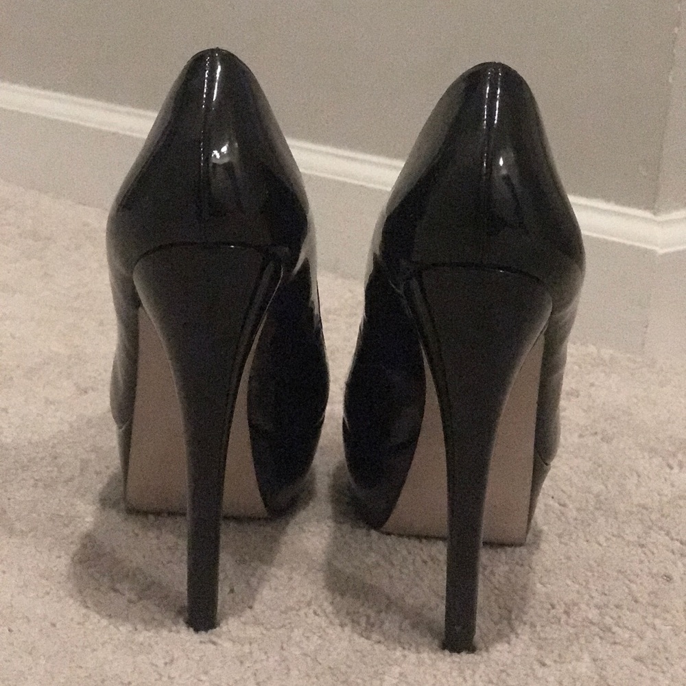 Black Patent Leather Heels Aldo Size 8